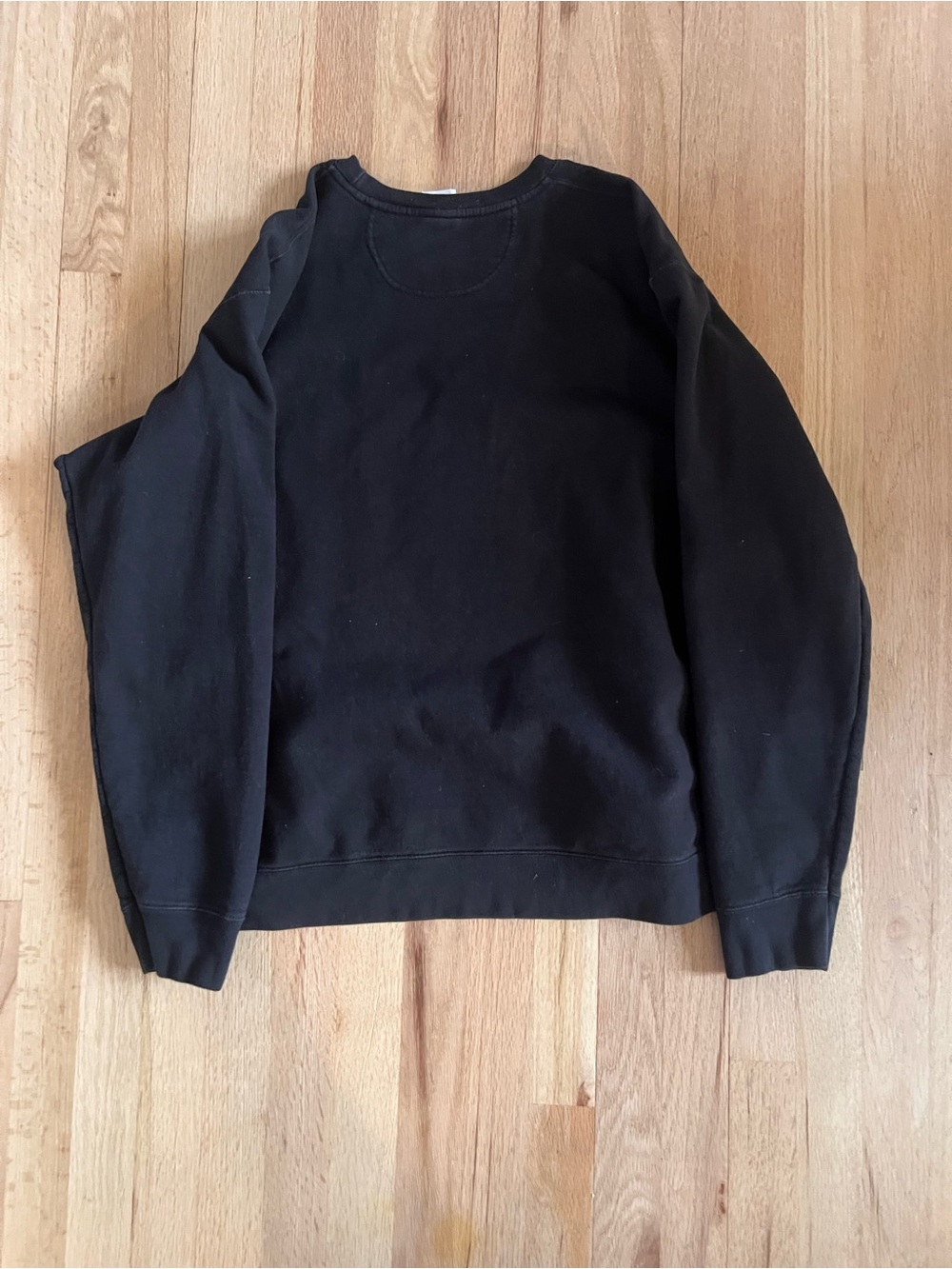 Army Football Black Graphic Crewneck Sweatshirt - Picture 3 of 3